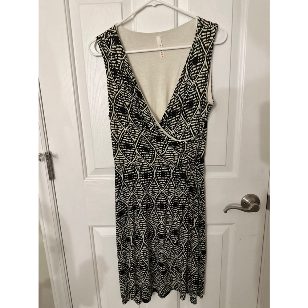 Faux wrap dress